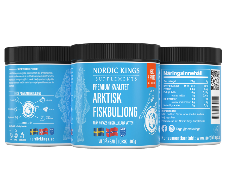 Premium MSC Arctic Fish Broth 400 g
