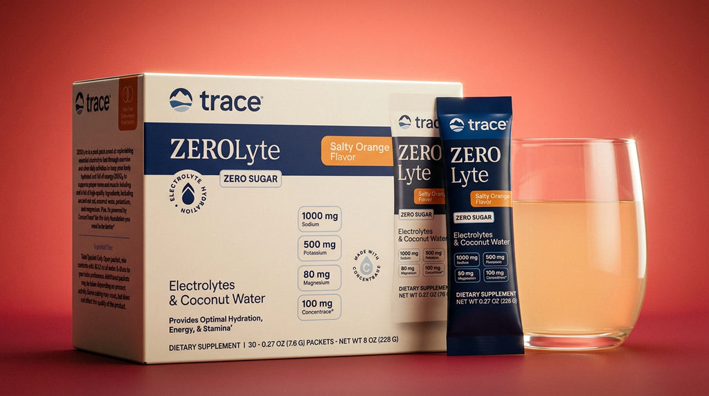 ZEROLyte Electrolyte Drink Mix Salty Orange 30 Packets