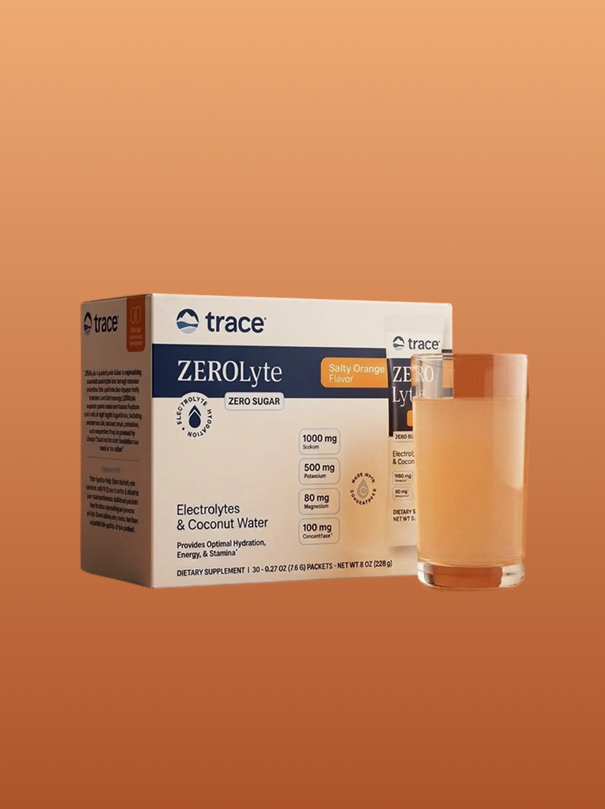 ZEROLyte Electrolyte Drink Mix Salty Orange 30 Packets