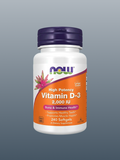 NOW Vitamin D-3 2000 IU 240 softgels