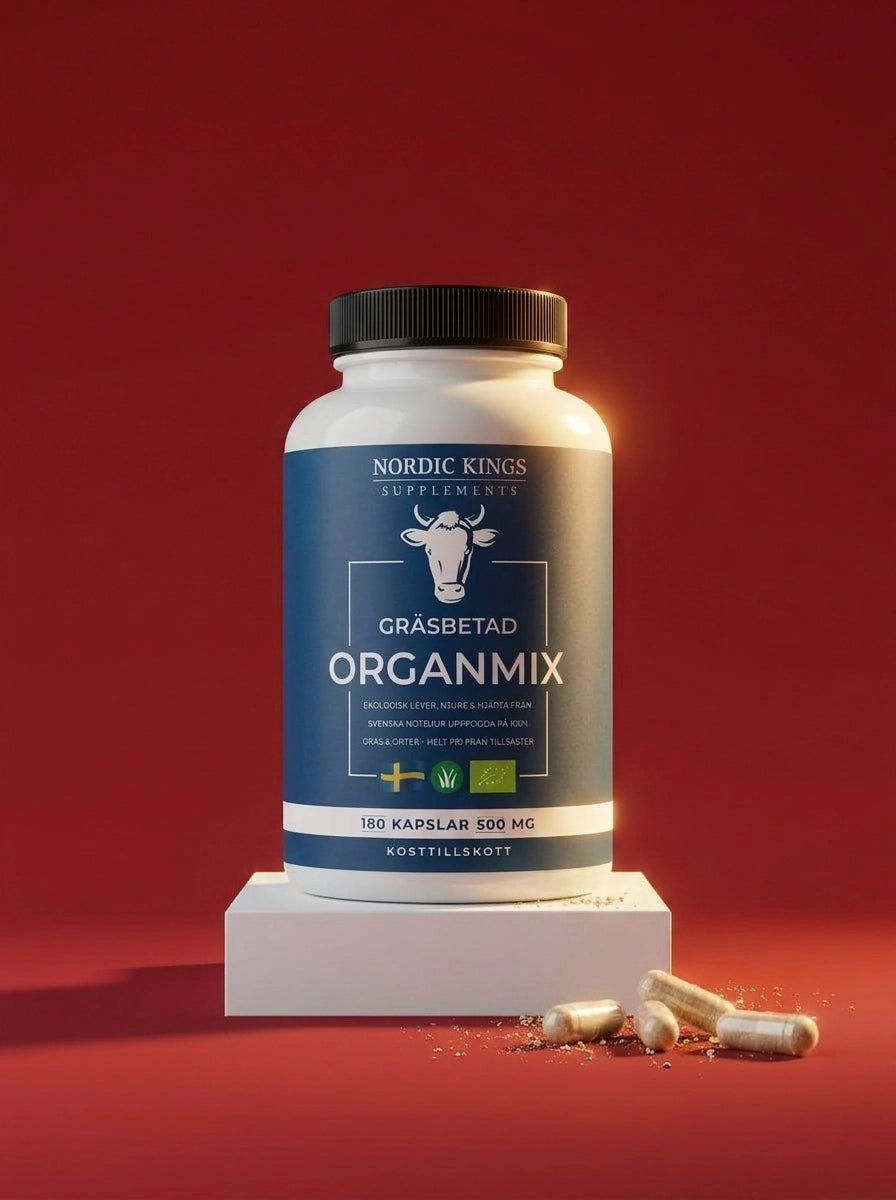 Grass-Fed Organ Mix Organic 180 Capsules