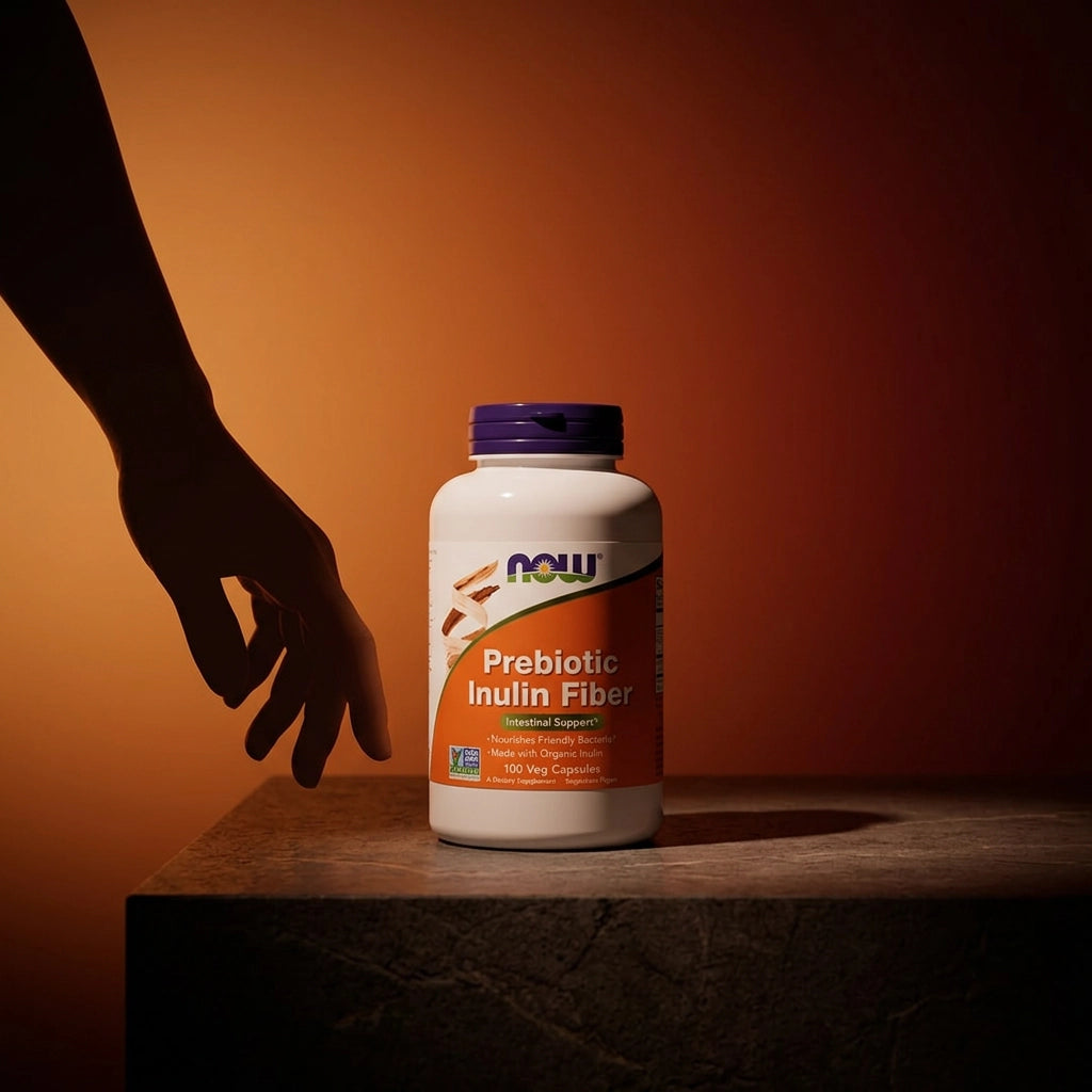 Prebiotic Inulin Fiber 180 Veg Capsules